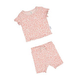 Huxbaby Animal Rib Tee & Short Set