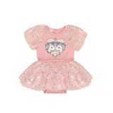 Huxbaby Unicorn Heart Ballet Onesie