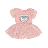 Huxbaby Unicorn Heart Ballet Dress