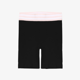 The Girl Club Black Rib Stretch Shorts
