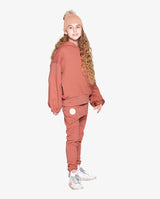 GRLFRND Smiley Terracotta Joggers