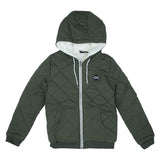 Alphabet Soup Surf Check Hoodie Marle Cypress