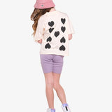 The Girl Club Nine Of Hearts Relaxed Tee