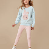 Huxbaby Rosebud Rib Leggings