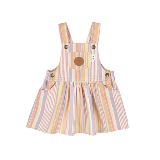 Huxbaby Vintage Stripe Overall Dress