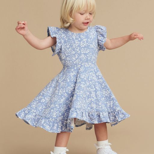 Huxbaby Floral Lake Swing Dress