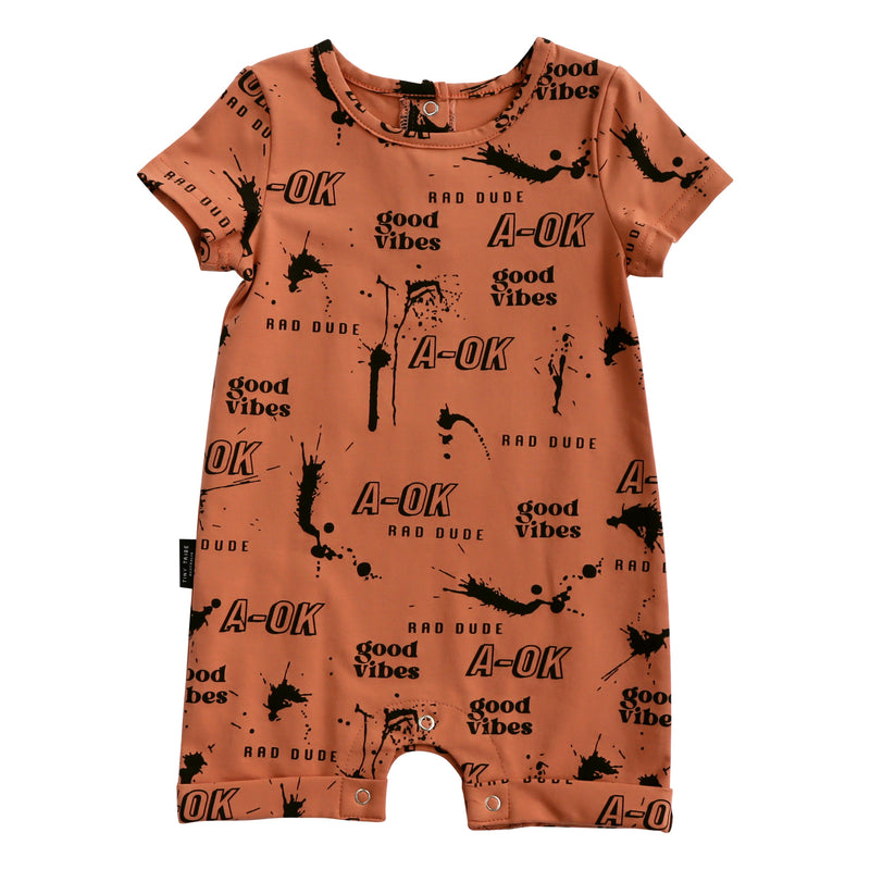 Tiny Tribe A-Ok Playsuit