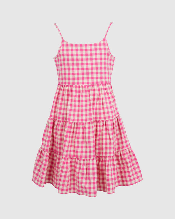 Eve Girl Drew Dress (Check)