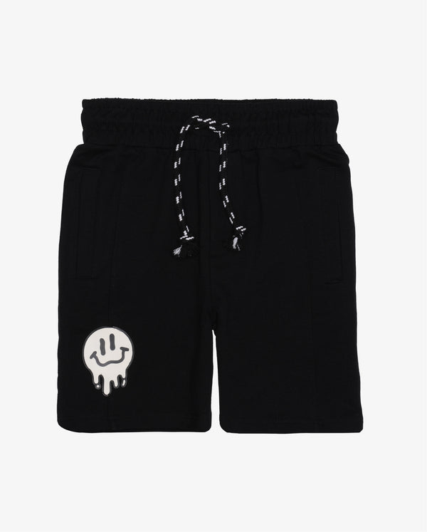Band Of Boys Drippin In Smiles Black Shorts