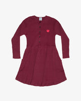 GRLFRND Ruby Rib Cotton Button Front Dress