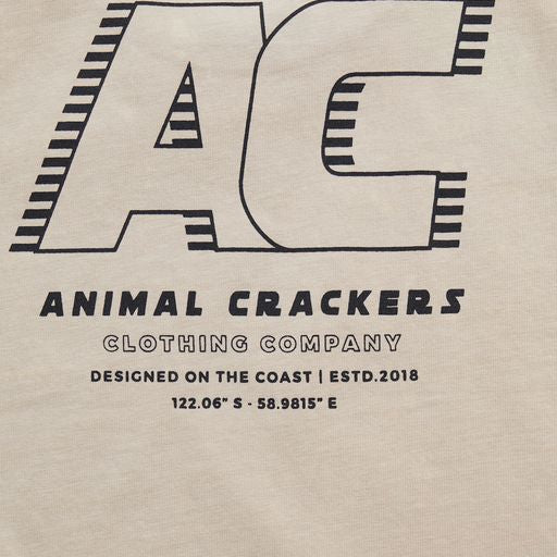 Animal Crackers Rural Tee - Tan