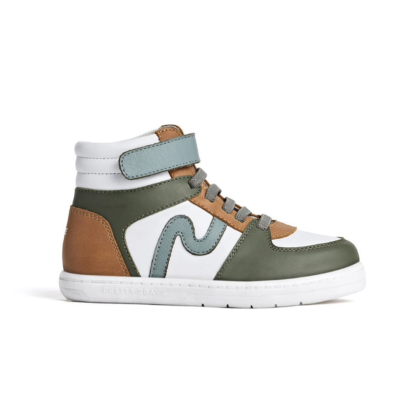 Pretty Brave Hi-Top Khaki Mix