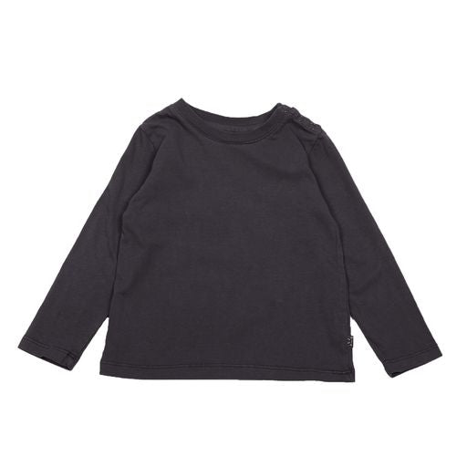 Animal Crackers Secure L/S Tee - Washed Black