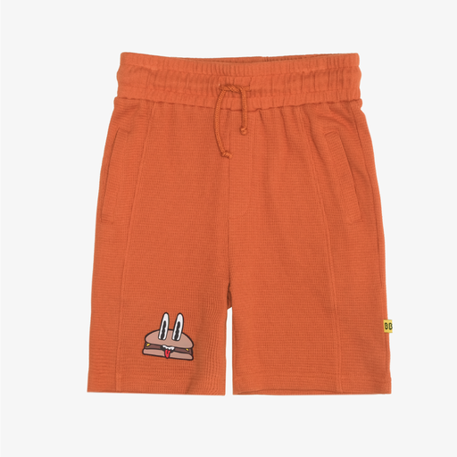 Band Of Boys Burger Patch Waffle Seam Front Short