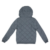 Alphabet Soup Surf Check Hoodie Marle Grey