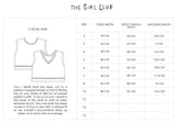 The Girl Club Leopard Print V Detail Blue tank