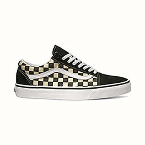 Vans Old Skool Primary Check Black/White (Youth)